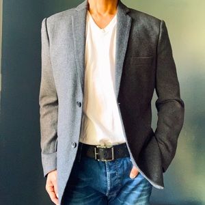 GAP Herringbone tweed blazer, 38R, double vent